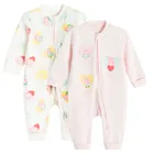 Cool Club, Pijama tip salopeta pentru fete, mix, imprimeu Peppa Pig, set, 2 buc.