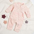 Cool Club, Pijama tip salopeta pentru fete, polar, roz deschis