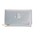 Cool Club, Pisicuta, portofel, violet, model holografic