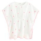 Cool Club, Poncho pentru fete, muselina, alb