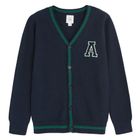 Cool Club, Pulover pentru baieti, cu nasturi, bleumarin