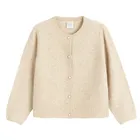 Cool Club, Pulover pentru fete, cu nasturi, bej