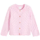 Cool Club, Pulover pentru fete, cu nasturi, roz