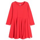 Cool Club, Rochie cu maneca lunga pentru fete, rosu