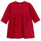 Cool Club, Rochie cu maneca lunga pentru fete, rosu
