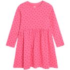 Cool Club, Rochie cu maneca lunga pentru fete, roz