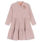 Cool Club, Rochie cu maneca lunga pentru fete, roz, imprimeu Paw Patrol