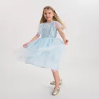 Cool Club, Rochie cu maneca scurta pentru fete, albastru