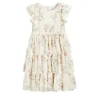 Cool Club, Rochie cu maneca scurta pentru fete, bej