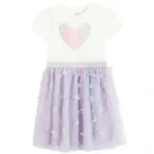 Cool Club, Rochie cu maneca scurta pentru fete, mix