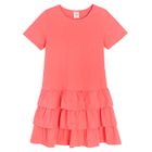 Cool Club, Rochie cu maneca scurta pentru fete, roz