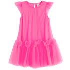 Cool Club, Rochie cu maneca scurta pentru fete, roz