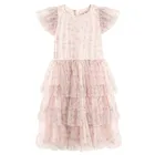 Cool Club, Rochie cu maneca scurta pentru fete, roz