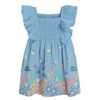 Cool Club, Rochie fara maneci pentru fete, albastru