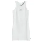 Cool Club, Rochie fara maneci pentru fete, din tricot striat, gri