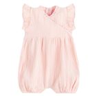 Cool Club, Salopeta rompers pentru fete, muselina, roz