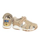 Cool Club, Sandale pentru baieti, maro, parfumati, talpa Bio-Flex, imprimeu Paw Patrol