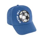 Cool Club, Sapca albastra pentru baieti, imprimeu Player No. 1