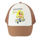 Cool Club, Sapca pentru baieti, maro, imprimeu SpongeBob