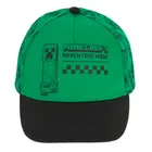 Cool Club, Sapca pentru baieti, verde, imprimeu Minecraft