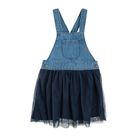 Cool Club, Sarafan de blugi pentru fete, denim, tulle
