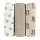 Cool Club, Scutece din tetra pentru bebelusi, 70-80 cm, mix, set, 3 buc.