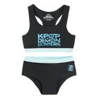 Cool Club, Set de lenjerie pentru fete, Top, Chiloti, negru, imprimeu K-Pop Demon Hunters