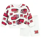 Cool Club, Set pentru baieti, Bluza, Pantaloni scurti, alb, imprimeu Cars