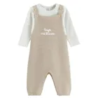 Cool Club, Set pentru baieti, Body cu maneca lunga, Salopeta, mix