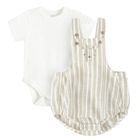 Cool Club, Set pentru baieti, Body cu maneca scurta, Salopeta scurta, bloomers, mix