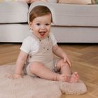 Cool Club, Set pentru baieti, Body cu maneca scurta, Salopeta scurta, muselina, mix