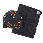 Cool Club, Set pentru baieti, Caciula, Fular circular, granit, imprimeu Mickey Mouse