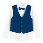 Cool Club, Set pentru baieti, Camasa cu maneca lunga, Vesta, mix