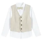 Cool Club, Set pentru baieti, Camasa cu maneca lunga, Vesta, Papion, mix