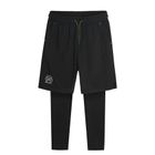 Cool Club, Set pentru baieti, colanti sport, pantaloni scurti, negru, imprimeu Ready