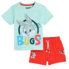 Cool Club, Set pentru baieti, Tricou, Pantaloni scurti, mix, imprimeu Looney Tunes