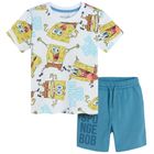 Cool Club, Set pentru baieti, Tricou, Pantaloni scurti, mix, imprimeu SpongeBob
