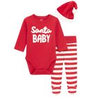 Cool Club, Set pentru bebelusi, Body cu maneca lunga, Pantaloni cu botosei, Caciula, mix