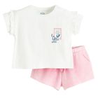 Cool Club, Set pentru fete, Bluza cu maneca scurta, Pantaloni scurti, mix