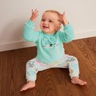 Cool Club, Set pentru fete, Bluza, Pantaloni cu botosei, mix