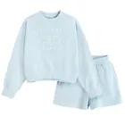 Cool Club, Set pentru fete, Bluza, Pantaloni scurti, albastru