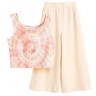 Cool Club, Set pentru fete, Top, din tricot striat, Pantaloni din textil, mix