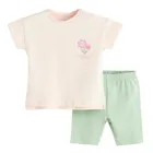 Cool Club, Set pentru fete, Tricou, Colanti 3/4, mix