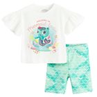 Cool Club, Set pentru fete, Tricou, Colanti scurti, mix, imprimeu Gabby's Dollhouse