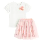 Cool Club, Set pentru fete, Tricou, Fusta, mix