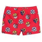 Cool Club, Sorturi de baie pentru baieti, rosu, imprimeu Paw Patrol