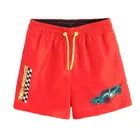 Cool Club, Sorturi de baie pentru baieti, UV 50, rosu, imprimeu Hot Wheels