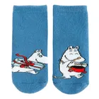 Cool Club, Sosete antiderapante pentru baieti, albastru, Imprimeu Moomins