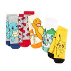 Cool Club, Sosete pentru baieti, mix, imprimeu Pokemon, set, 5 buc.