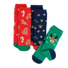 Cool Club, Sosete pentru baieti, rosu, verde, bleumarin, set, 3 buc.